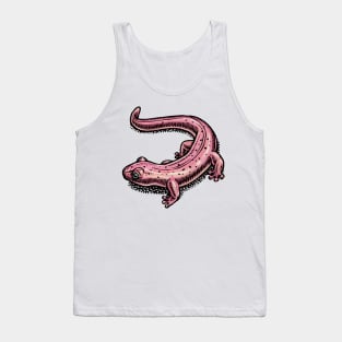 Red Salamander Tank Top